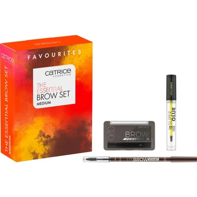 Catrice The Essential Brow комплект за вежди цвят Medium