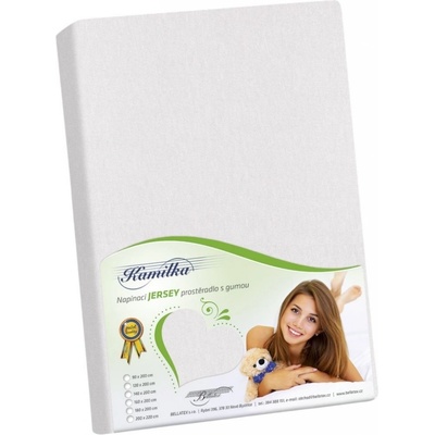 Bellatex jersey plachta Kamilka biela 120x200