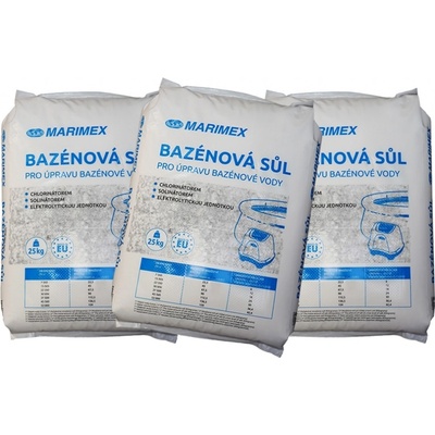 MARIMEX 113060012 Bazénová sůl 3x25 kg