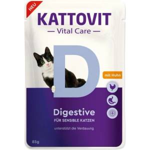 Schmusy Капсула Kattovit Vital Care Digestive пиле 85g (393-78214)