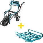 Makita Комплект акумулаторна строителна количка + платформа Makita DCU180Z/ 18 V (DCU180Z+199009-8)