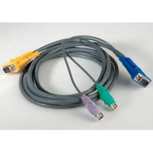 Roline Cable KVM 1xHD15M/M, 2xPS2M/M, 3m, Value 11.99. 5502