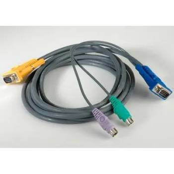 Image 1 of Roline Cable KVM 1xHD15M/M, 2xPS2M/M, 3m, Value 11.99. 5502