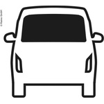 CARBEST Vw плъзгащ се прозорец, страничен прозорец за смяна на фиксираното стъкло от дясната страна (31600)