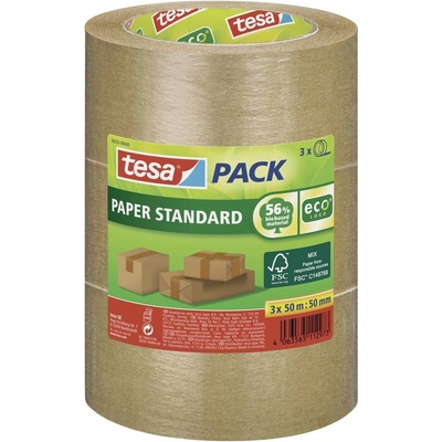 tesa STANDARD baliace lepiaca páska hnedá 50 m x 50 mm