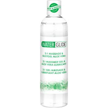 Image 1 of WATERGLIDE 2in1 Massage Gel & Lubricant Aloe Vera 300ml