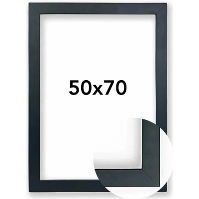 BFHM Fotorámeček Stuttgart Rozměr: 50 x 70 cm, Barva: Černá, Typ zasklení: Plexi