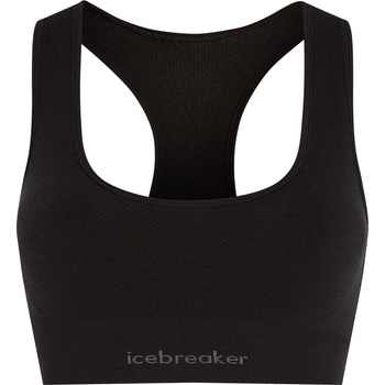 Icebreaker Women Merino Blend 260 ZoneKnit Seamless Bra Размер на сутиена: L / Цвят: черен