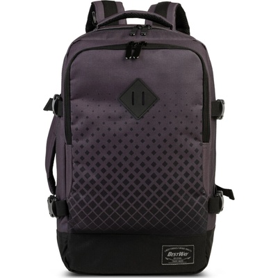 BestWay Cabin Pro Small tmavosivý/čierny 20L