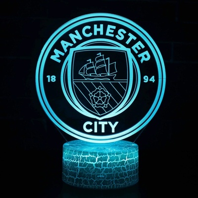 Beling Detská lampa, Manchester city, 7 farebná QS470