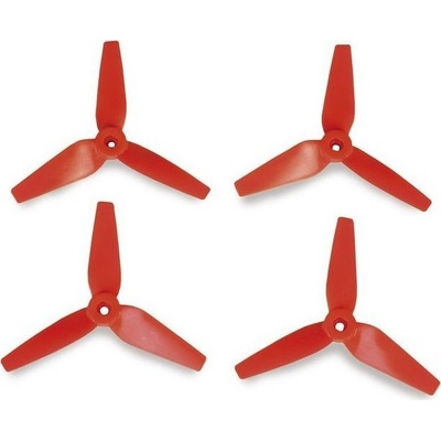 Graupner 3D prop třílisté 3,8x3,5 vrtule 4 ks červené