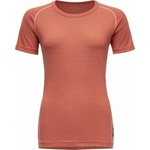 Devold Lauparen Merino 190 Base Tee Wmn Размер: S / Цвят: червен оранжев