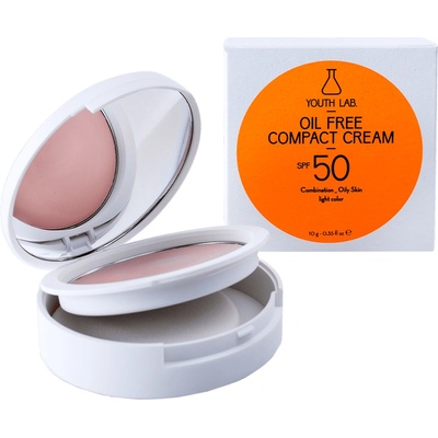 Youth Lab Oil Free Compact Cream Spf 50 Light Color Слънцезащитен продукт унисекс 10gr