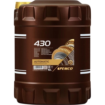 PEMCO Трансмисионно Масло PEMCO iMATIC 430 ATF IIID 10L (за автоматични скоростни кутии) (4036021147000)