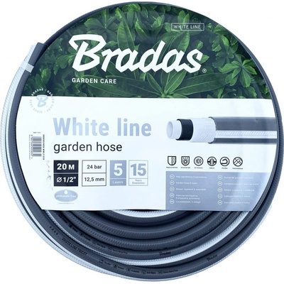 Bradas White Line 1/2" - 20m