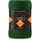 FARO deka mikroplyš Siglo tmavě zelená