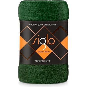 FARO deka mikroplyš Siglo tmavě zelená