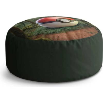 Sablio Taburet Circle Pokemon ball Les: 38x48 cm