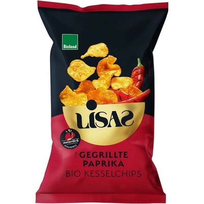 Lisa's Kotlíkové chipsy s mořskou solí bio 125 g