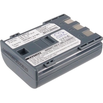 Cameron Sino Батерия за Canon EOS 350D, 400D, PowerShot S30, S60, S80 (еквивалент NB-2LH), Li-ion 7, 4V 600mAh (CS-NB2LH)