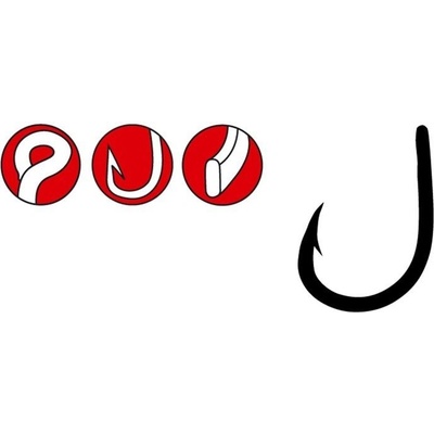 Gamakatsu LS-4123F Hook vel.4 6 ks