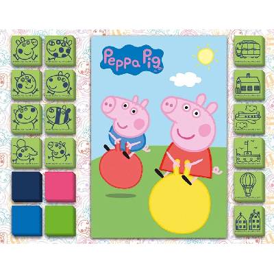 Zábavné razítkování Peppa