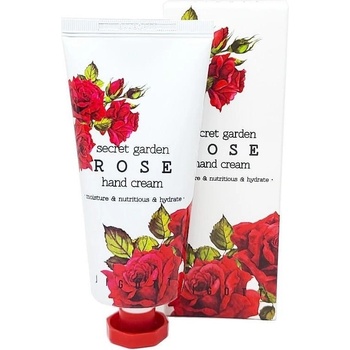 Jigott Secret Garden Крем за ръце Rose, 100 ml