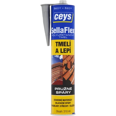 Ceys SellaFlex polyuretánový tmel 310 g sivá