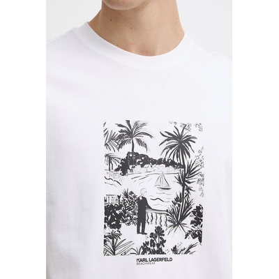 Karl Lagerfeld мъжка тениска от памук (B2M46049)