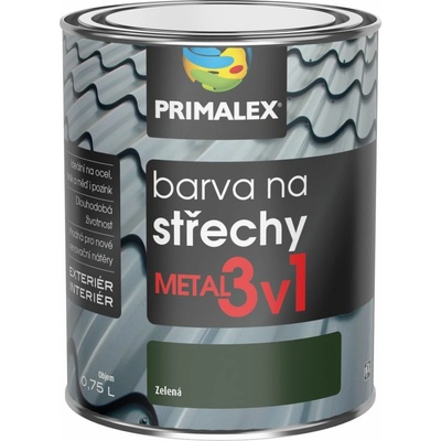 Primalex Metal 3v1 0,75L zelená