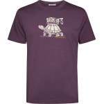 GreenBomb Мъжка тениска GreenBomb Turtle Walk Fusion T-shirt - Berry Bark (217-0600-0113)
