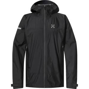 Haglöfs Мъжко водоустойчиво яке Haglöfs L. I. M Airak 2, 5L Jacket Waterproof jacket - True Black - размер XXL (002-3289-0215)