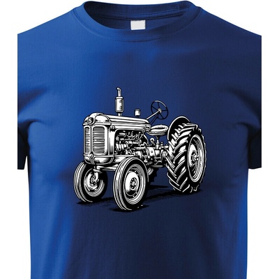 Dětské tričko Traktor Modrá Canvas Dětské tričko Bezvatriko.cz 2713