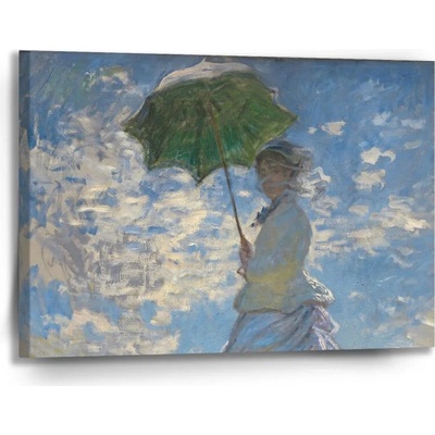 Sablio Obraz Dáma so slnečníkom - Claude Monet - 90x60 cm
