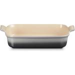 Le Creuset Тава за фурна HERITAGE 32 см, 4 л, FLINT, керамика с глазура, Le Creuset (LECR71102324440001)