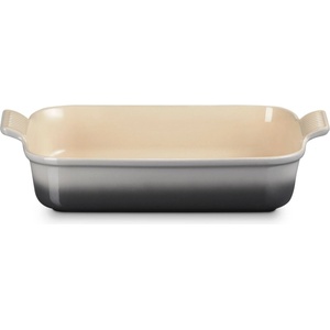 Le Creuset Тава за фурна HERITAGE 32 см, 4 л, FLINT, керамика с глазура, Le Creuset (LECR71102324440001)