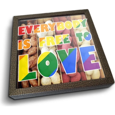 Sablio Mandle v čokoláde Everybody is free to love 4 x 80 g