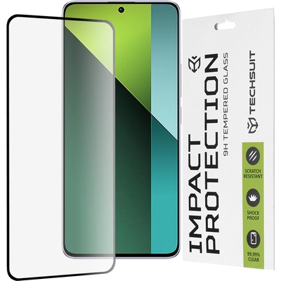 Techsuit Протектор за Xiaomi Redmi Note 13 Pro 5G / Poco X6 - 111D Full Cover / Full Glue Glass - черен