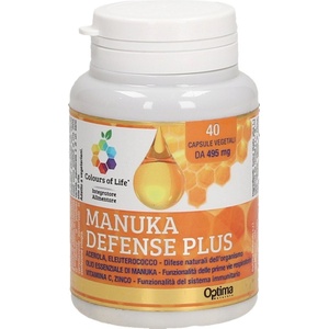 Optima Naturals Манука Дефенс Плюс - 40 вег. капсули