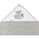 BabyOno Osuška s kapucňou Bamboo 100x100cm modrá