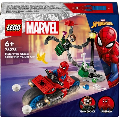 LEGO® Marvel 76275 Honička na motorce: Spider-Man vs. Doc Ock