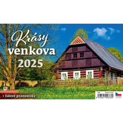 Krásy venkova stolní 2025