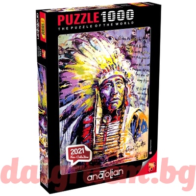 Anatolian Пъзел anatolian 1104 - 1000 части - Вожд Сиатъл (p1104)
