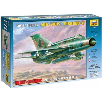 Zvezda MiG 21bis 1:72