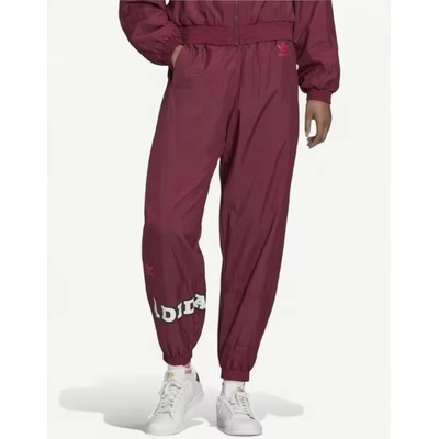 Adidas Originals Logo Play Track Pants Burgundy