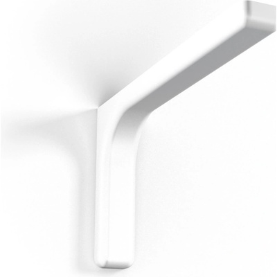 Walteco Konzole Leonardo 180x114 mm bílá 2 ks