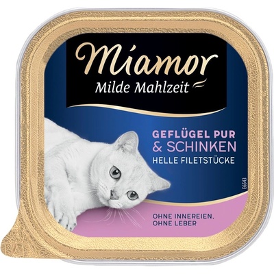 Miamor Milde Mahlzeit Senior čisté hydinové & srnčie 6 x 100 g