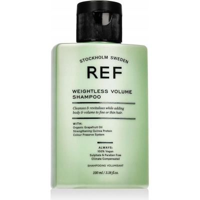 REF Weightless Volume Shampoo šampon pro jemné a zplihlé vlasy pro objem od