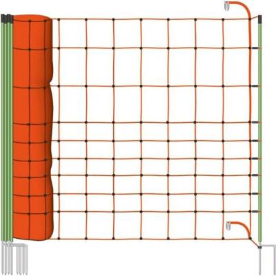 VNT electronics s.r.o. Síť pro elektrický ohradník proti vlkům, výška 120 cm, délka 50 m, dvojitý hrot