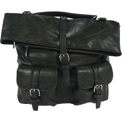 Зелена дамска раница - Kelis